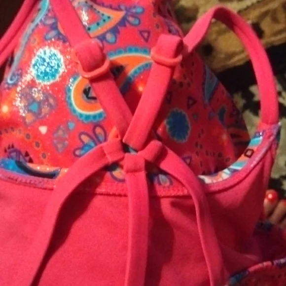 Justice 3 PC swim suit - Picture 3 of 3